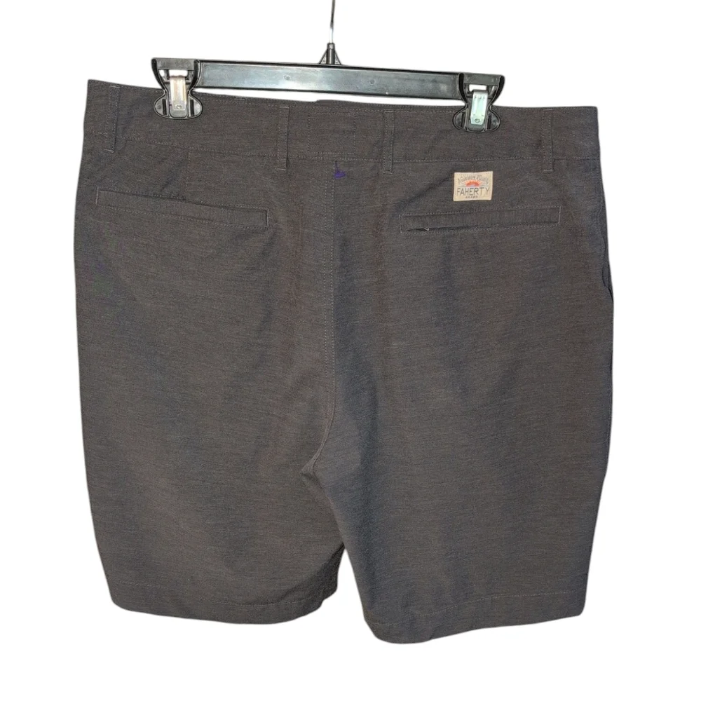 Faherty Men All Day Short Charcoal